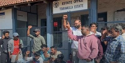 വന്യമൃഗശല്യം: തൊവരിമലയില്‍ എസ്റ്റേറ്റ് ജീവനക്കാരെ പൂട്ടിയിട്ട് പ്രതിഷേധം