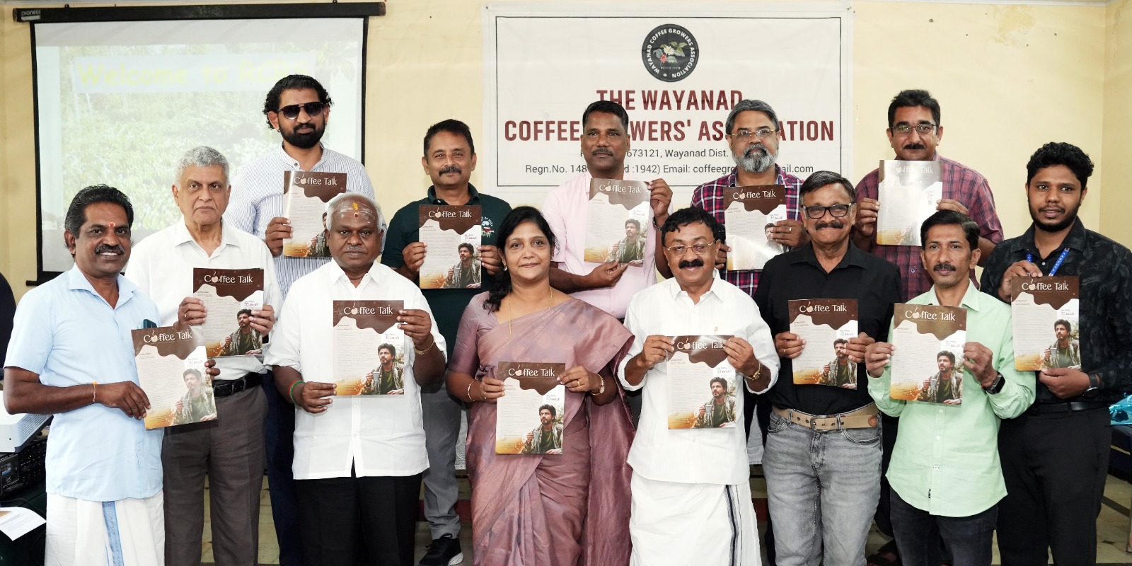 വയനാട് കോഫീ ഗ്രോവേഴ്സ് അസോസിയേഷൻ്റെ “കോഫീ ടോക്ക്” മാഗസിൻ പ്രകാശനം ചെയ്തു.